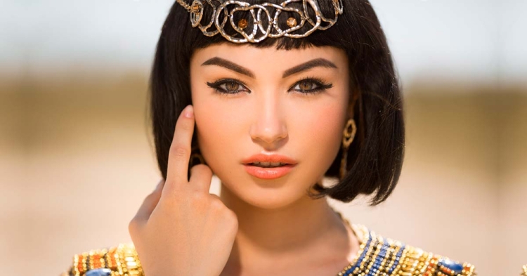 Egyptens-Cleopatra-ansikte